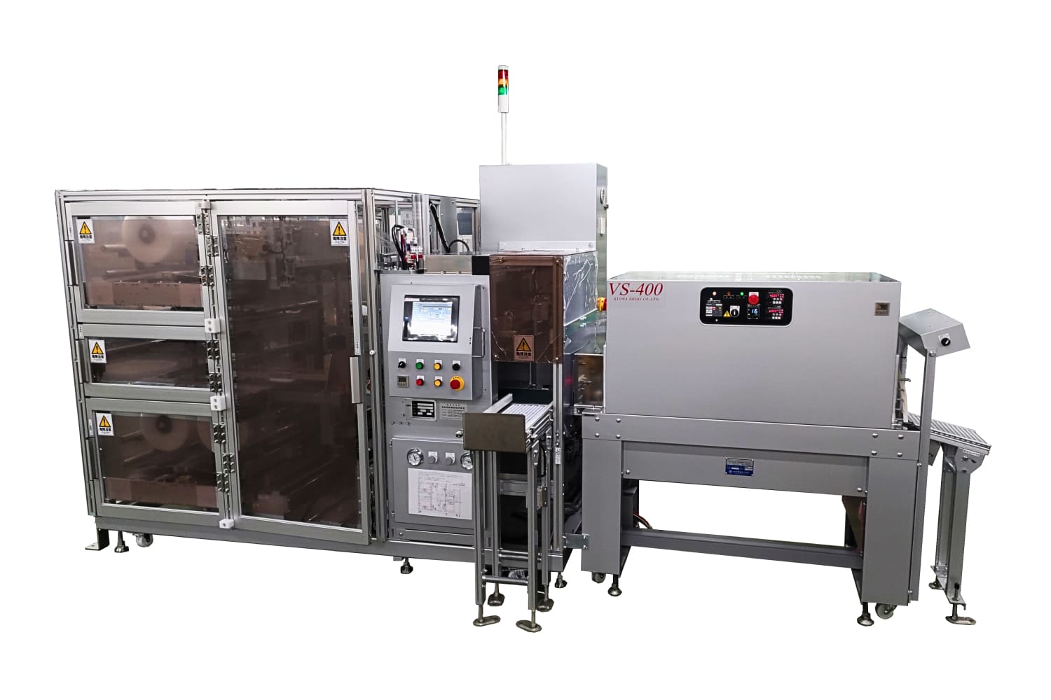 タイトパッカー ＮＴＰ４０・６０＋シュリンクトンネル(熱風装置)の製品画像